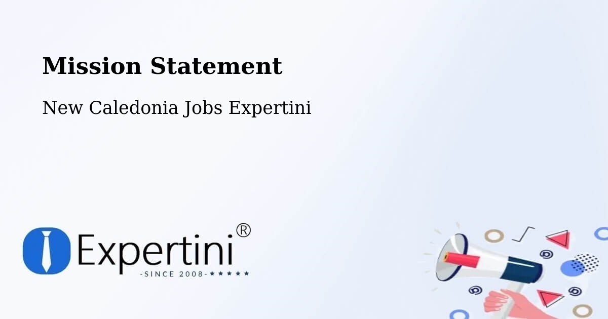 Corporate Mission – Poinda - New Caledonia Jobs Expertini